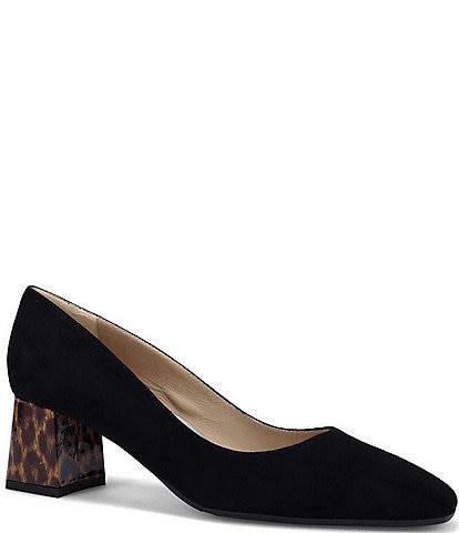 Ron White Lucille Suede Dress Pumps