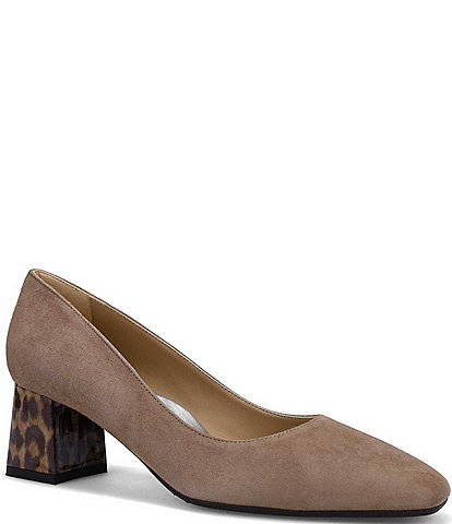 Ron White Lucille Suede Dress Pumps