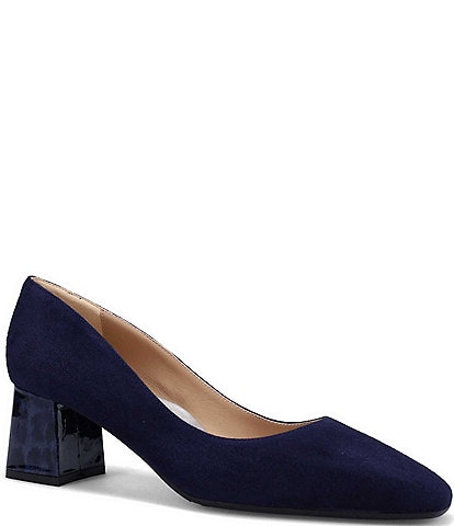 Ron White Lucille Suede Dress Pumps