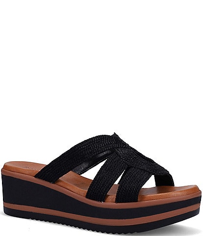 Dillards black wedges online