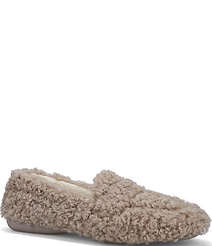 Ron White Teddy Wool Boucle Slippers