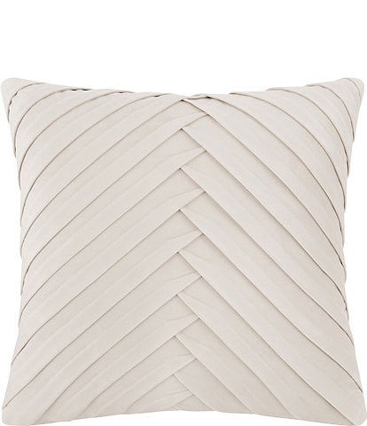 Rose Tree Audrey 20#double; Pleated Woven Square Pillow