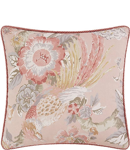 Rose Tree Audrey Printed 18#double; Square Pillow