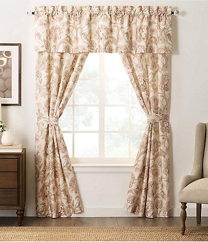 Rose Tree Eden Floral Tailored Window Treatment