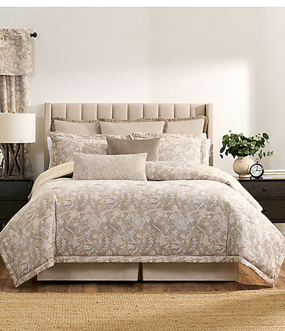 Rose Tree Hannah Jacobean Jacquard Woven Comforter Set