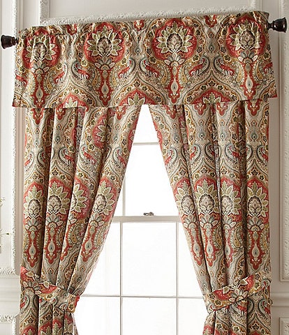 Rose Tree Harrogate Paisley Damask Window Valance