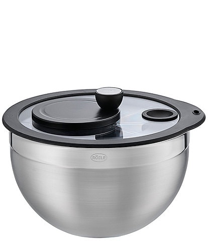 Rosle Large Salad Spinner with Glass Lid