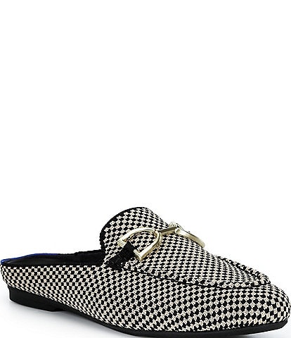 Rothy's The Double Bit Check Loafer Mules