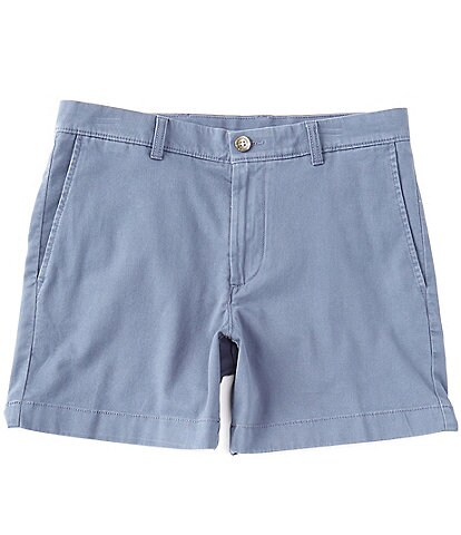 Roundtree & Yorke Flat Front Stretch 5#double; Inseam Chino Shorts
