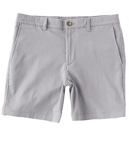 Roundtree & Yorke Stretch Washed 7#double; Inseam Chino Shorts