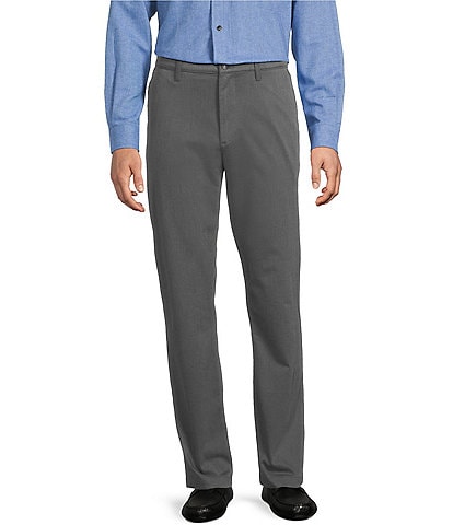 Roundtree & Yorke Andrew Straight Fit Textured Chino Pants