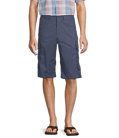 Roundtree & Yorke Big & Tall Classic-Fit Multi Pocket Utility Cargo 13#double; Inseam Shorts
