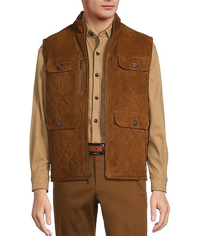 Dillards mens vest jacket best sale