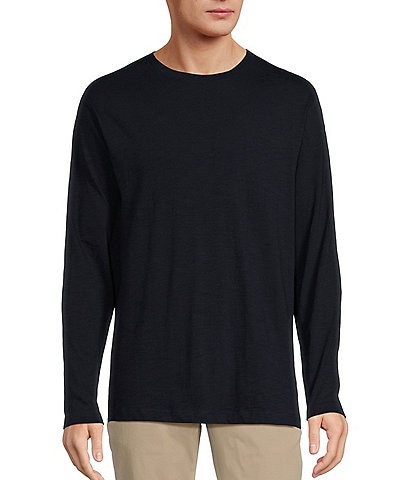 Roundtree & Yorke Big & Tall Long Sleeve Solid Pullover