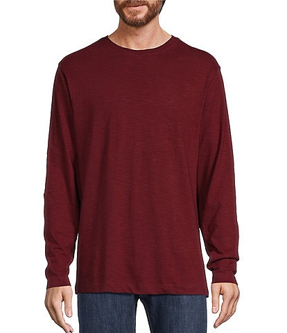 Roundtree & Yorke Big & Tall Long Sleeve Solid Pullover