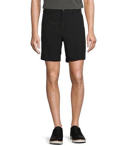 Roundtree & Yorke Big & Tall Performance Half Elastic Classic Fit Stretch Fabric 8" And 9" Inseam Shorts