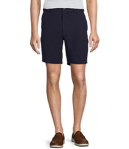 Roundtree & Yorke Big & Tall Performance Half Elastic Classic Fit Stretch Fabric 8#double; And 9#double; Inseam Shorts