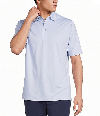 Roundtree & Yorke Big & Tall Performance Solid Short Sleeve Polo