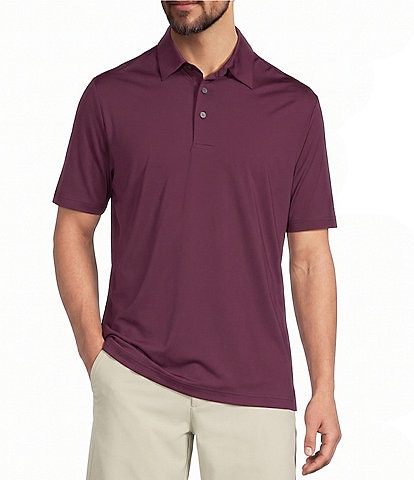 Roundtree & Yorke Big & Tall Performance Solid Short Sleeve Polo