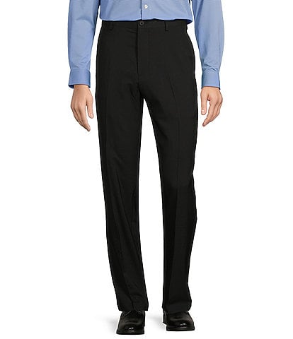 Roundtree & Yorke Big & Tall Performance Stewart Classic Fit Solid Pants