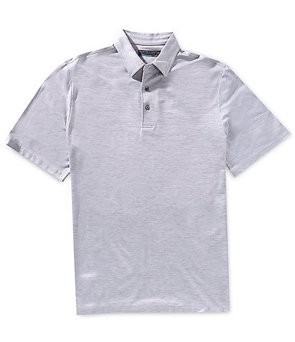 Roundtree & Yorke Big & Tall Performance The Fairway Short Sleeve Solid Polo Shirt