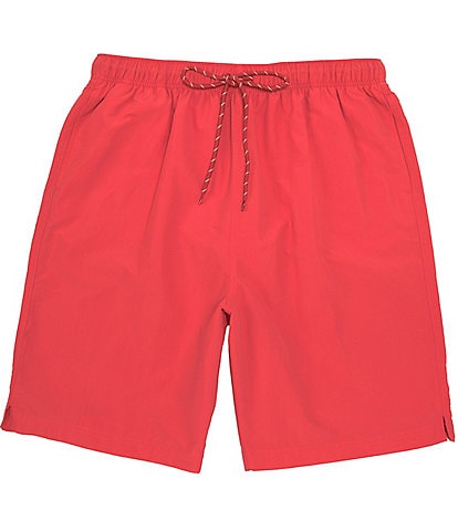 Roundtree & Yorke Big & Tall Portside 6#double; and 8#double; Inseam Swim Trunks