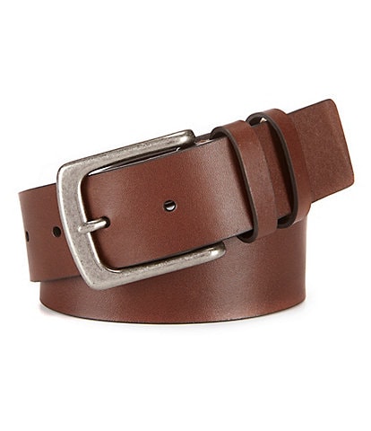 Roundtree & Yorke Big & Tall Rodgers Leather Belt