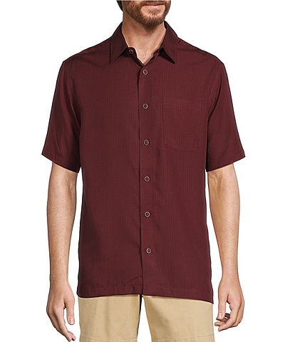 Roundtree & Yorke Big & Tall Short Sleeve Solid Sport Shirt