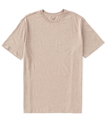 Roundtree & Yorke Big & Tall Solid Soft Washed Short Sleeve Crew Neck Tee