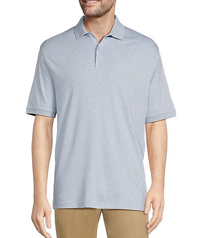 Roundtree & Yorke Big & Tall Supima Short Sleeve Solid Polo Shirt