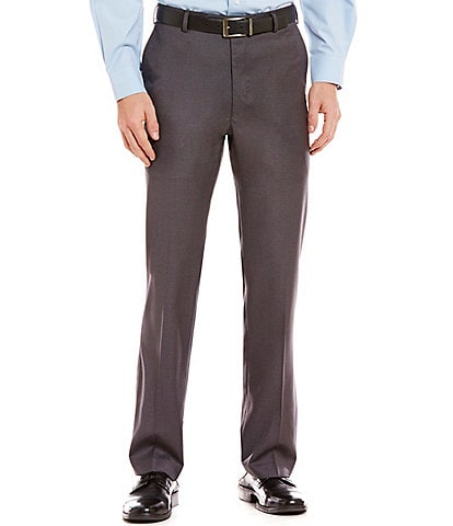 Roundtree & Yorke Big & Tall Travel Smart Comfort Classic Fit Flat Front Non-Iron Dress Pants