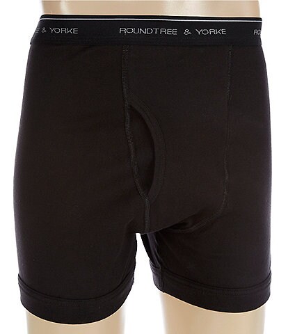 Roundtree & Yorke Big & Tall Boxer Briefs 2-Pack