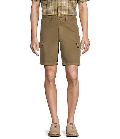 Roundtree & Yorke Casuals Straight Fit 9" Inseam Cargo Shorts