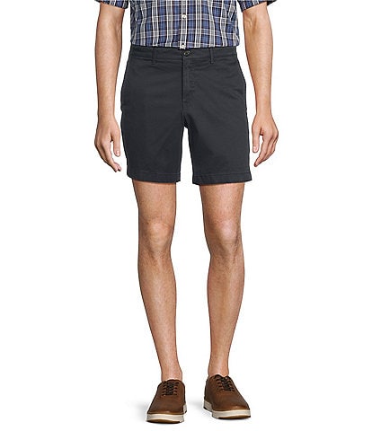 Roundtree & Yorke Casuals Tech Pocket Printed 7#double; Inseam Shorts