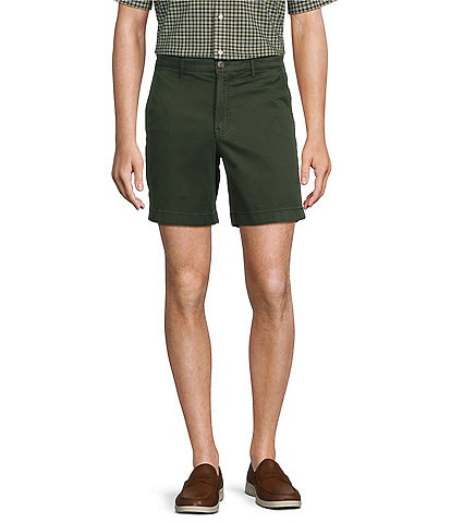 Roundtree & Yorke Casuals Tech Pocket Printed 7#double; Inseam Shorts