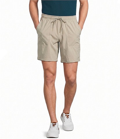 Roundtree & Yorke Classic Fit 8#double; Inseam Performance Ripstop Drawstring Shorts