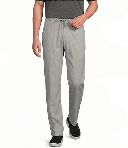 Roundtree & Yorke Classic Fit Side Elastic Drawstring Pants