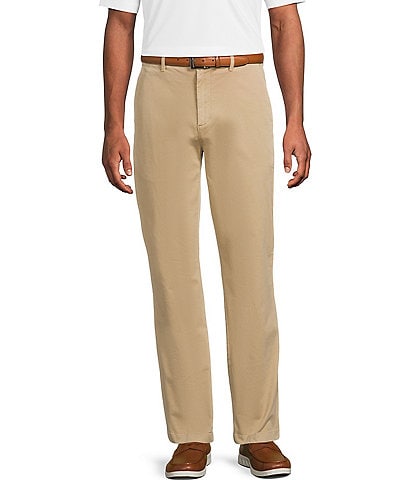 Roundtree & Yorke Classic Fit Solid Textured Chino Pants