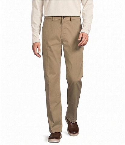 Roundtree & Yorke Classic Fit Solid Washed Chino Pants