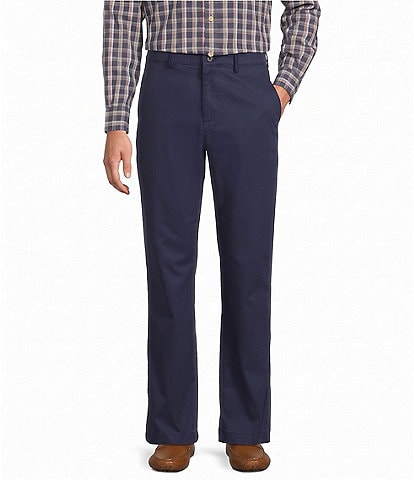 Roundtree & Yorke Classic Fit Solid Washed Chino Pants