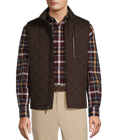 Roundtree & Yorke Diamond Quilt Basic Vest