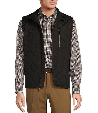 Roundtree & Yorke Diamond Quilt Basic Vest