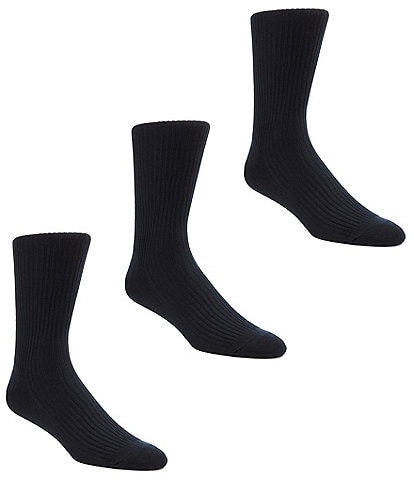 Roundtree & Yorke Extended Size 3-Pack Socks