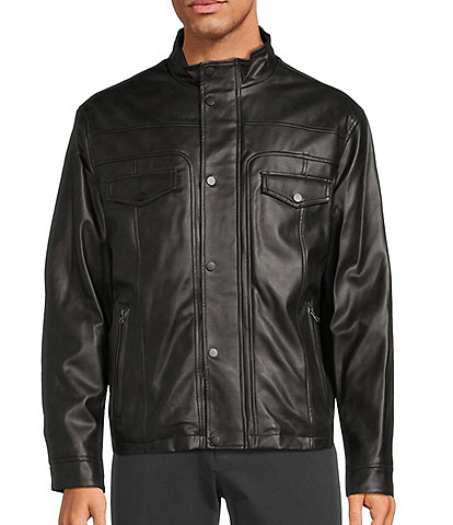 Roundtree & Yorke Leather Jacket (Men's)  Leather jacket men, Leather  jacket, Mens jackets