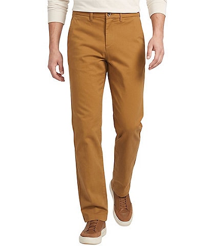 Roundtree & Yorke Flat Front Classic Fit Chino Pants