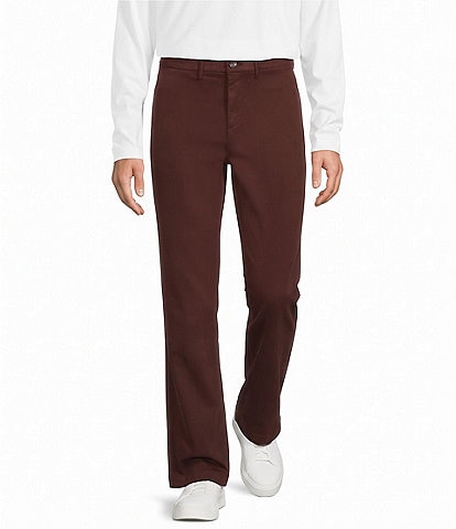 Roundtree & Yorke Flat Front Classic Fit Chino Pants