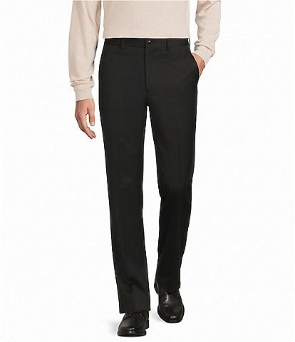 Roundtree & Yorke Flat Front Classic Fit Performance Pants