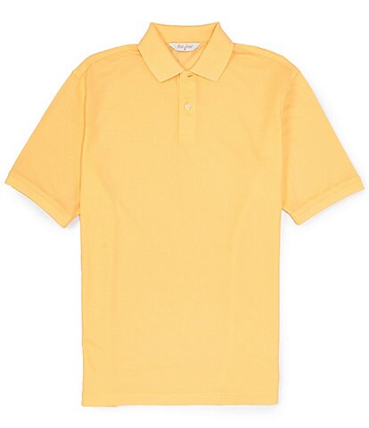 Roundtree & Yorke Gold Label Roundtree & Yorke Short Sleeve Pima Cotton Solid Polo shirt