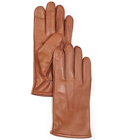 Dillards leather gloves discount