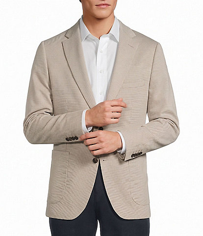 Roundtree & Yorke Long Sleeve Knit Blazer